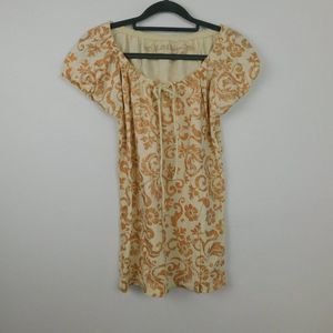 LOL Vintage Blouse size L color orange & yellow